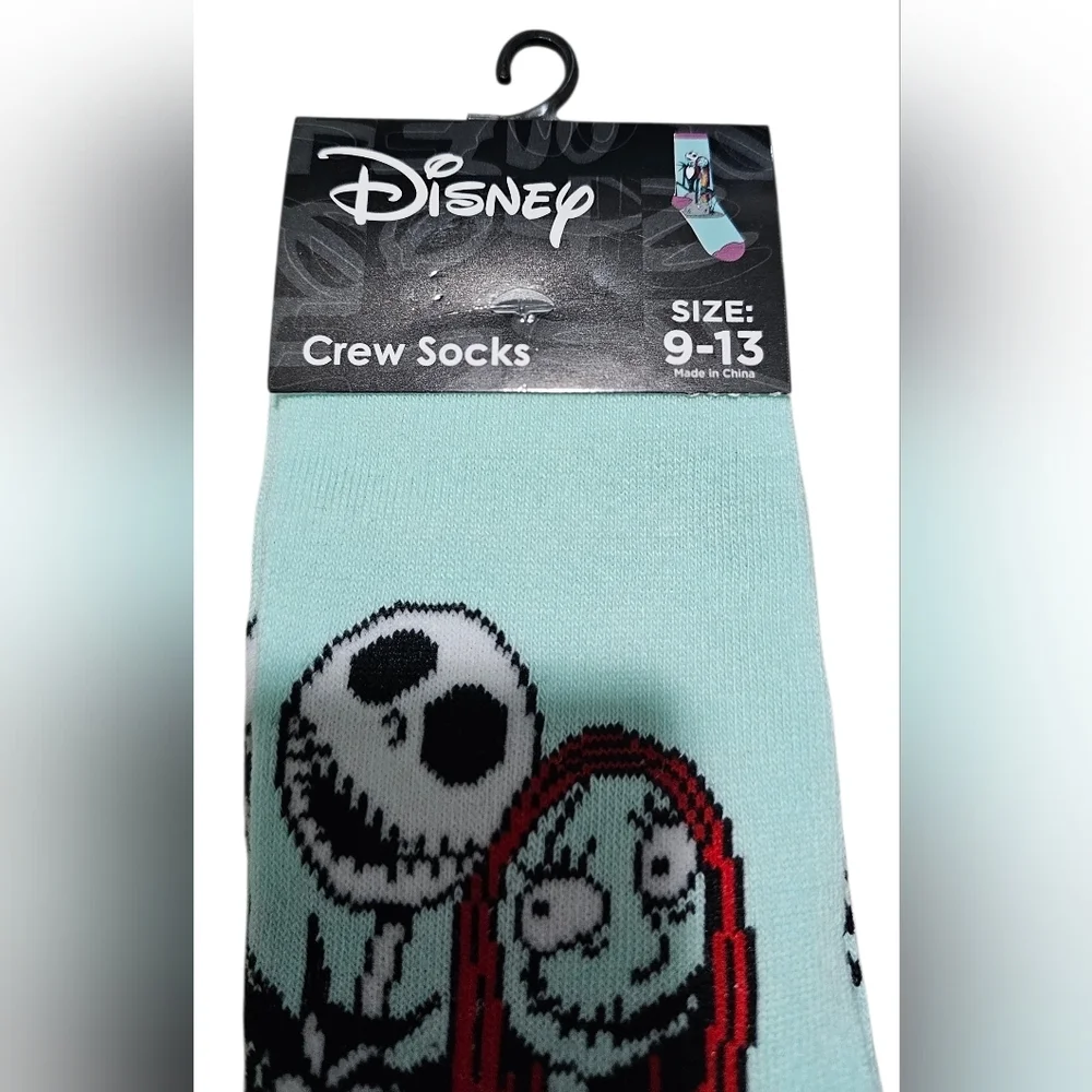Disney Unisex Character Crew Socks The Night Before Christmas, Size 9-13. New! - Picture 2 of 4